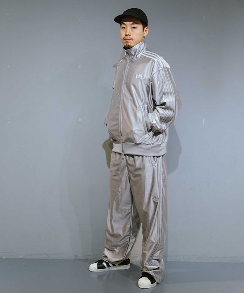 adidas（アディダス）の「adidas M FASH OVRSZ TP / アディダス M ファッション オーバーサイズ トラックパンツ（その他パンツ・メンズ・グレー/ブラック・M/L/XL/S）」の21枚目の写真