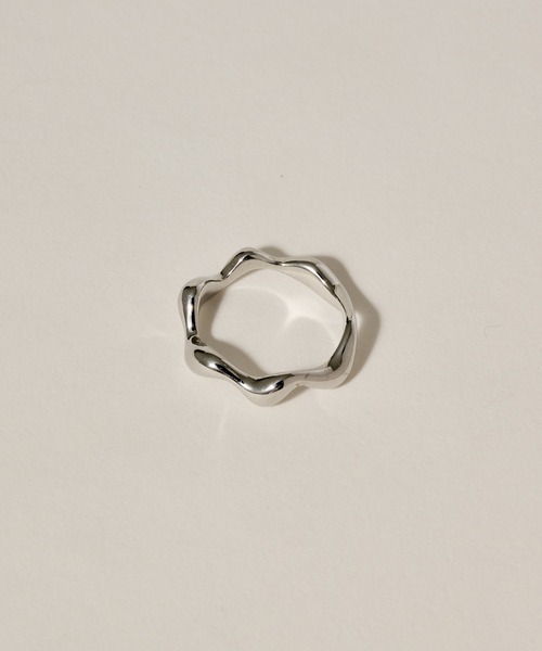 novice（ノーヴィス）の「【novice】Lava Ring［Stainless］（リング・レディース・シルバー/ゴールド・11/13/16/17/14）」の9枚目の写真
