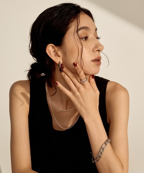 novice（ノーヴィス）の「【novice】Lava Ring［Stainless］（リング・レディース・シルバー/ゴールド・11/13/16/17/14）」の11枚目の写真