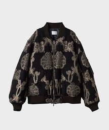 superNova. Balloon jacket 改 中綿ジャケット　黒 superNova.（スーパーノヴァ）の「Stand balloon jacket / Black
