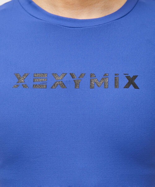 XEXYMIX（ゼクシィミックス）の「【XEXYMIX】クロップド丈ロゴTシャツ（Tシャツ/カットソー・レディース・イエロー/ブルー系その他4/ラベンダー/ブルー/ピンク/ブラック/ホワイト・M）」の19枚目の写真