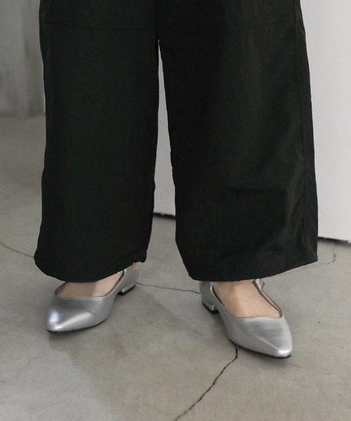 select MOCA（セレクトモカ）の「メリージェーンフラットサンダル（サンダル・レディース・シルバー/ブラック・LARGE/SMALL/MEDIUM）」の7枚目の写真