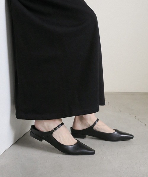 select MOCA（セレクトモカ）の「メリージェーンフラットサンダル（サンダル・レディース・シルバー/ブラック・LARGE/SMALL/MEDIUM）」の20枚目の写真