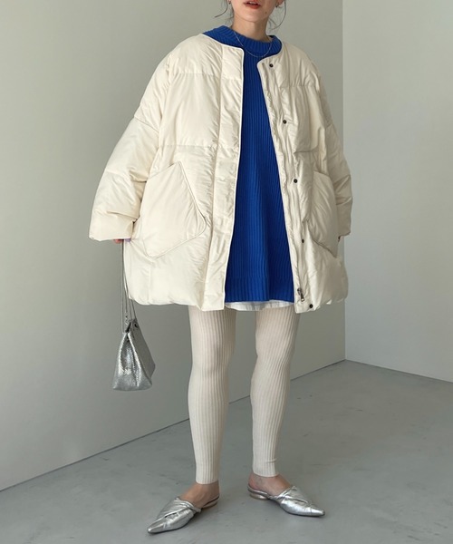 perfect silhouette super over knit / パーフェクトシルエットスーパーオーバーニット（ニット/セーター）｜wee9s（ウィークス）