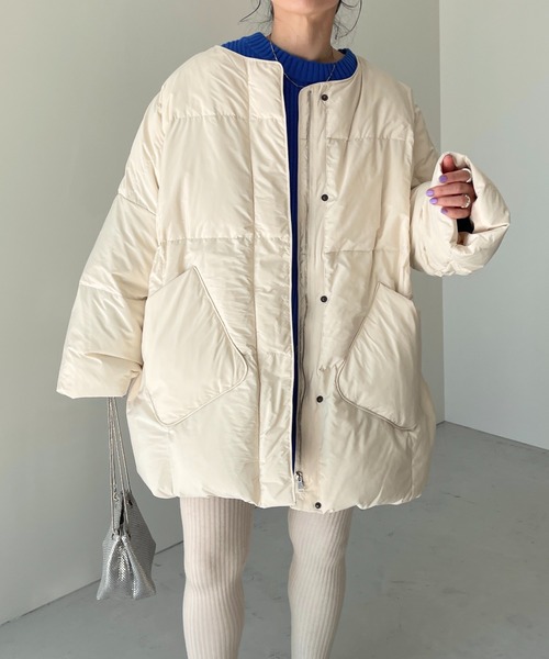 perfect silhouette super over knit / パーフェクトシルエットスーパーオーバーニット（ニット/セーター）｜wee9s（ウィークス）