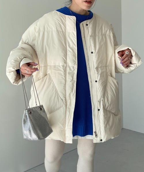 perfect silhouette super over knit / パーフェクトシルエットスーパーオーバーニット（ニット/セーター）｜wee9s（ウィークス）