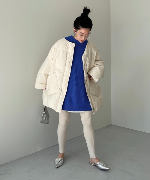 perfect silhouette super over knit / パーフェクトシルエットスーパーオーバーニット（ニット/セーター）｜wee9s（ウィークス）