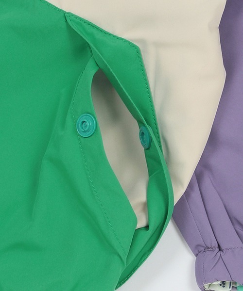 kladskap（クレードスコープ）の「恐竜リバーシブルウィンドブレーカー（マウンテンパーカー・キッズ・アイボリー/ライトグリーン・100cm/130cm/90cm/120cm/110cm/80ｃｍ）」の11枚目の写真