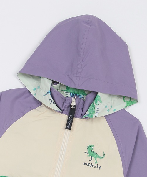 kladskap（クレードスコープ）の「恐竜リバーシブルウィンドブレーカー（マウンテンパーカー・キッズ・アイボリー/ライトグリーン・100cm/130cm/90cm/120cm/110cm/80ｃｍ）」の22枚目の写真