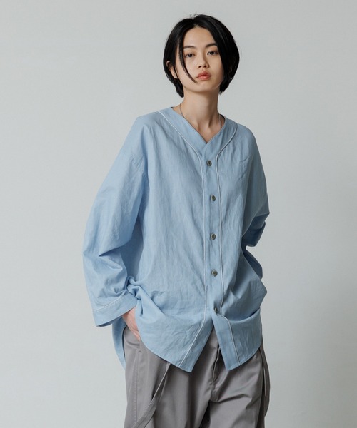 ADAM ET ROPE'（アダムエロペ）の「リネンミックス ベースボール