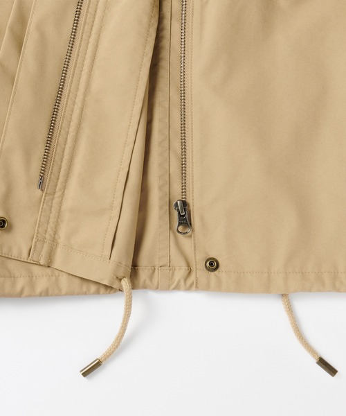 無印良品(ムジルシリョウヒン)の「婦人 撥水フードジャケット(その他アウター・レディース・ネイビー系/アイボリー/カーキ系5/ベージュ/マスタード・S/M/L/XL/XS)」の18枚目の写真