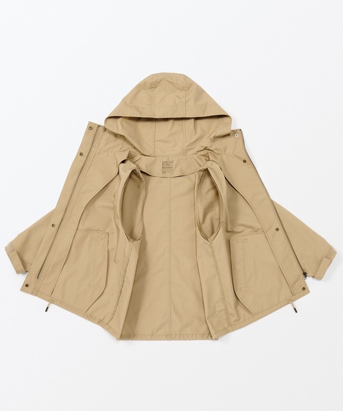 無印良品(ムジルシリョウヒン)の「婦人 撥水フードジャケット(その他アウター・レディース・ネイビー系/アイボリー/カーキ系5/ベージュ/マスタード・S/M/L/XL/XS)」の22枚目の写真