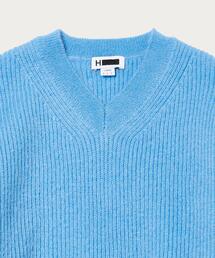 H beauty&youth モヘヤ　Vネックニット H BEAUTY&YOUTH UNITED ARROWS（エイチビューティーアンドユース