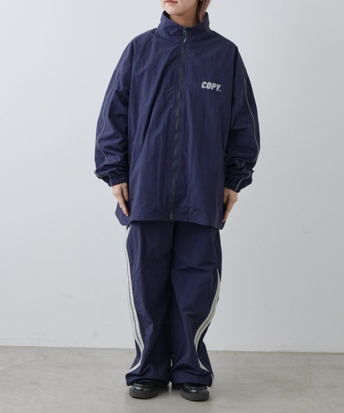 SOUNDSGOOOOD(サウンズグッド)の「【SOUNDS GOOOOD / サウンズグッド】リフレクタープリントナイロントラックパンツ(その他パンツ・メンズ・チャコールグレー/ネイビー・ONE SIZE)」の16枚目の写真