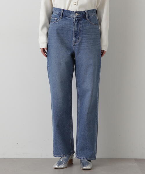 N.(N. Natural Beauty Basic)(エヌエヌナチュラルビューティーベーシック)の「【S Size Line】◆ルーズストレートデニム(デニムパンツ・レディース・ブラック/ブルー・MEDIUM/SMALL)」の16枚目の写真