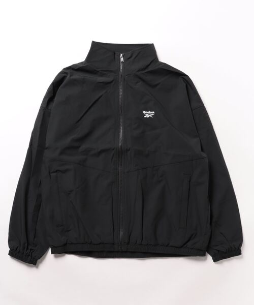 Reebok(リーボック)の「【Reebok/リーボック】スタンドカラートラックジャケット/シャーリングブルゾン(ブルゾン・メンズ・ブラック/アイボリー/チャコール・SMALL/MEDIUM/LARGE/X-LARGE)」の3枚目の写真