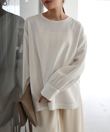 evernavy | ダブルクロスブラウス(シャツ/ブラウス)