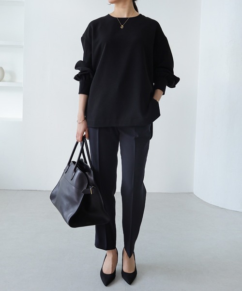 セール】ダブルクロスブラウス（シャツ/ブラウス）｜evernavy（エバー