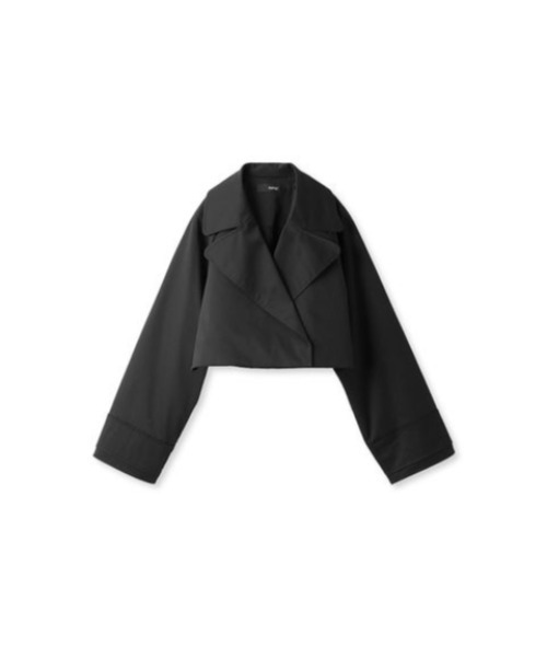 ♛専用♛ ヨンファ　ジレ　セット　ショートコート　ネイビー ショートトレンチコート / UNFILO | ファッション通販 【公式