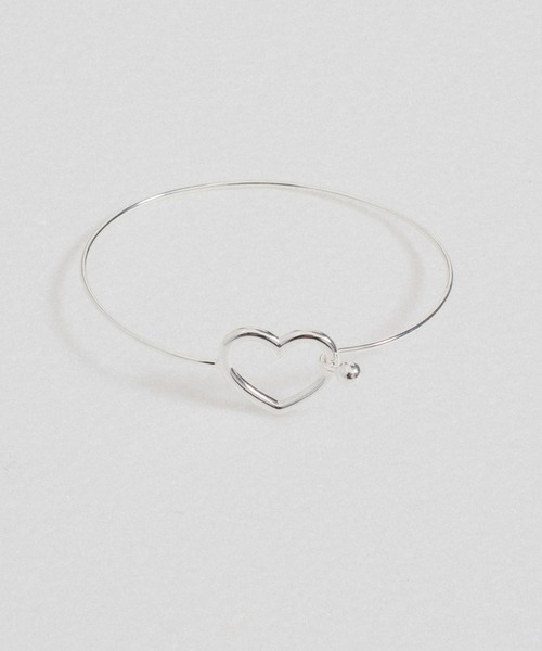 whim(ウィム)の「【NEW】Simple heart bangle(バングル/リストバンド・レディース・シルバー/ゴールド・FREE)」の14枚目の写真