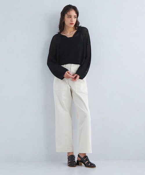 green label relaxing（グリーンレーベルリラクシング）の「スクエア グルカパンプス（5cmヒール）/ グルカサンダル（サンダル・レディース・ブラック/ブラウン・S/L/XS/M/XL）」の8枚目の写真