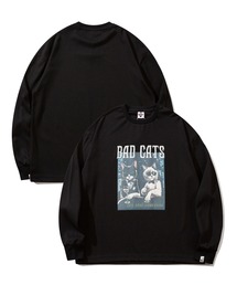 HOOK -original- にゃんにゃんマフィアプリントロンTEE