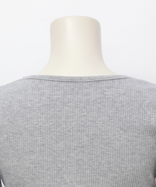 Rejoule（リジュール）の「リボンデザインフレアスリーブトップス（T