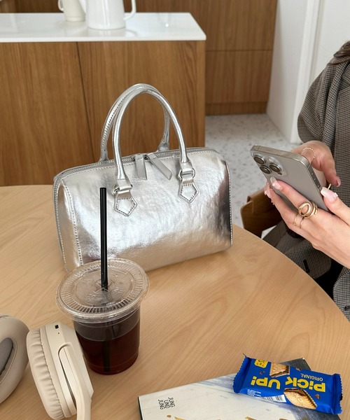 新色追加！】ライトゲージミニボストンバッグ《2WAY》（ボストンバッグ