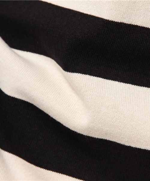 Traditional Weatherwear（トラディショナルウェザーウェア）の「ビッグマリン ボートネック シャツ（Tシャツ/カットソー・レディース・ブルー系その他/ブラック×ブルー/ブラック×ホワイト・SMALL）」の12枚目の写真