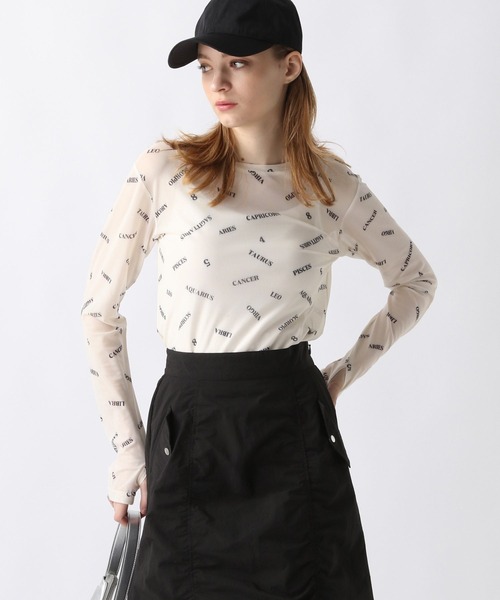 FOREVER 21(フォーエバー トゥエンティーワン)の「【2024SS】シアークルーネックカットソー(Tシャツ/カットソー・レディース・ブラウン/アイボリー/ブラック/その他/ブルー・SMALL/MEDIUM)」の2枚目の写真