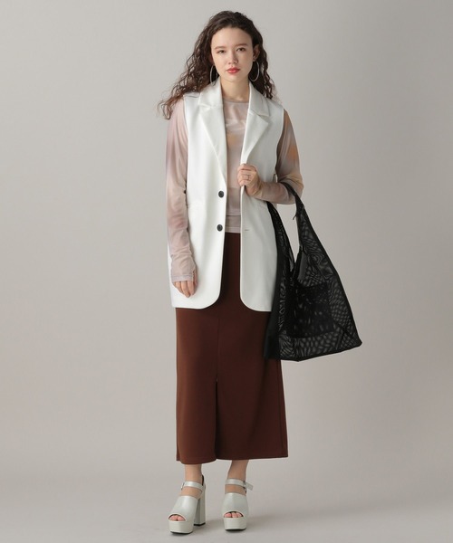 FOREVER 21(フォーエバー トゥエンティーワン)の「【2024SS】シアークルーネックカットソー(Tシャツ/カットソー・レディース・ブラウン/アイボリー/ブラック/その他/ブルー・SMALL/MEDIUM)」の18枚目の写真