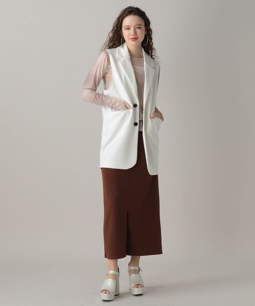 FOREVER 21(フォーエバー トゥエンティーワン)の「【2024SS】シアークルーネックカットソー(Tシャツ/カットソー・レディース・ブラウン/アイボリー/ブラック/その他/ブルー・SMALL/MEDIUM)」の19枚目の写真