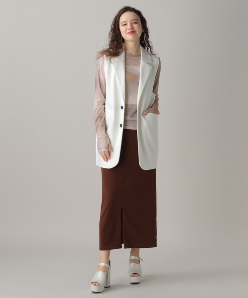 FOREVER 21(フォーエバー トゥエンティーワン)の「【2024SS】シアークルーネックカットソー(Tシャツ/カットソー・レディース・ブラウン/アイボリー/ブラック/その他/ブルー・SMALL/MEDIUM)」の20枚目の写真