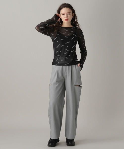 FOREVER 21(フォーエバー トゥエンティーワン)の「【2024SS】シアークルーネックカットソー(Tシャツ/カットソー・レディース・ブラウン/アイボリー/ブラック/その他/ブルー・SMALL/MEDIUM)」の22枚目の写真