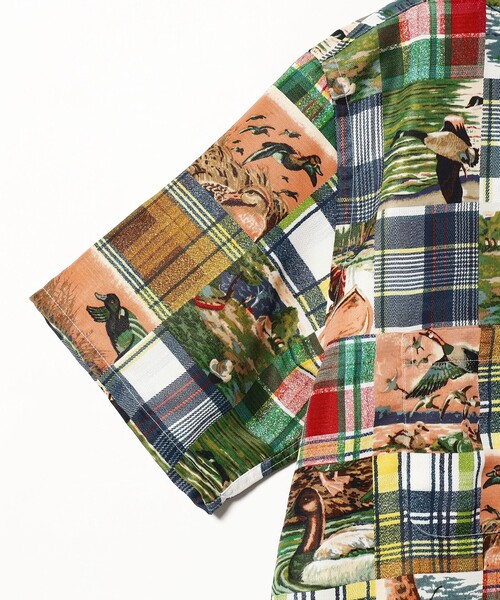 BEAMS PLUS（ビームスプラス）の「BEAMS PLUS / ジャカード マッピング パッチワークライク プリント オープンカラー シャツ（シャツ/ブラウス・メンズ・その他・S/M/L/XL）」の18枚目の写真