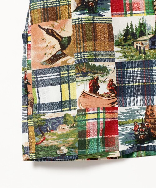 BEAMS PLUS（ビームスプラス）の「BEAMS PLUS / ジャカード マッピング パッチワークライク プリント オープンカラー シャツ（シャツ/ブラウス・メンズ・その他・S/M/L/XL）」の17枚目の写真