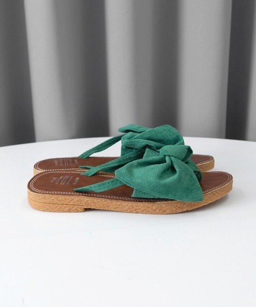 Miniministore(ミニミニストア)の「フラットサンダル レディース(サンダル・レディース・イエロー/グリーン/ブラック/ピンク・25.0cm/22.5cm/23.0cm/24.0cm/23.5cm/24.5cm)」の18枚目の写真