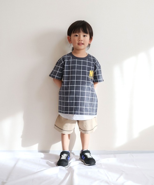 KiCCOLY（キッコリー）の「ﾊﾟｲﾋﾟﾝｸﾞ4分ﾊﾟﾝﾂ（その他パンツ・キッズ・ブルー/グレー/ベージュ・130cm/150cm/110cm/100cm/120cm/140cm）」の6枚目の写真