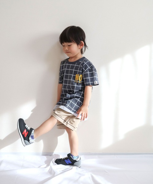 KiCCOLY（キッコリー）の「ﾊﾟｲﾋﾟﾝｸﾞ4分ﾊﾟﾝﾂ（その他パンツ・キッズ・ブルー/グレー/ベージュ・130cm/150cm/110cm/100cm/120cm/140cm）」の7枚目の写真