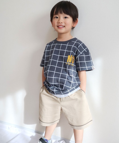 KiCCOLY（キッコリー）の「ﾊﾟｲﾋﾟﾝｸﾞ4分ﾊﾟﾝﾂ（その他パンツ・キッズ・ブルー/グレー/ベージュ・130cm/150cm/110cm/100cm/120cm/140cm）」の8枚目の写真