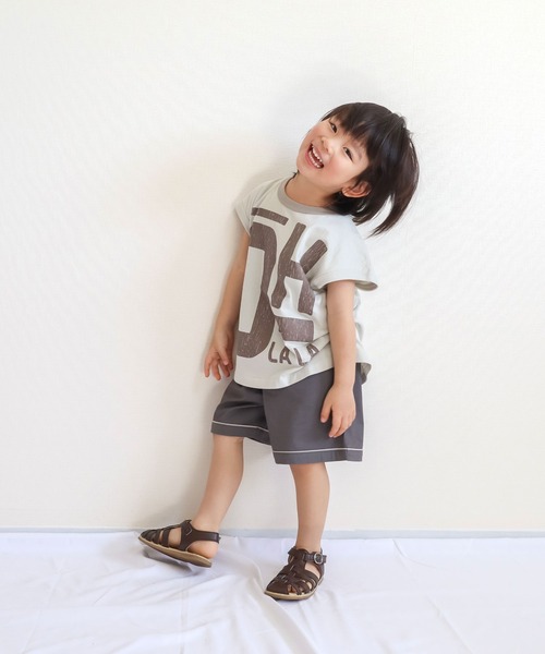 KiCCOLY（キッコリー）の「ﾊﾟｲﾋﾟﾝｸﾞ4分ﾊﾟﾝﾂ（その他パンツ・キッズ・ブルー/グレー/ベージュ・130cm/150cm/110cm/100cm/120cm/140cm）」の11枚目の写真
