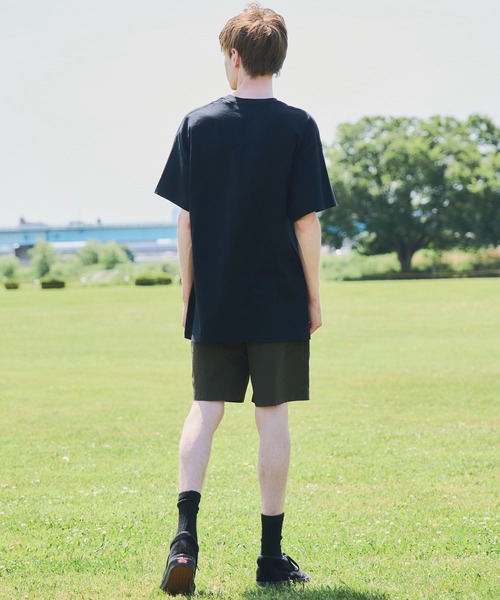 EMMA NOVEMBER (エマノーヴェンバー)の「Embroidery ナイロン イージー ショーツ(その他パンツ・メンズ・オリーブ/チャコールグレー/ベージュ/ネイビー/ブラック/ブラック×ブラック・2/3/1)」の22枚目の写真