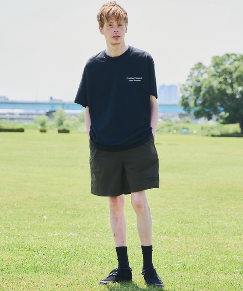 EMMA NOVEMBER (エマノーヴェンバー)の「Embroidery ナイロン イージー ショーツ(その他パンツ・メンズ・オリーブ/チャコールグレー/ベージュ/ネイビー/ブラック/ブラック×ブラック・2/3/1)」の20枚目の写真