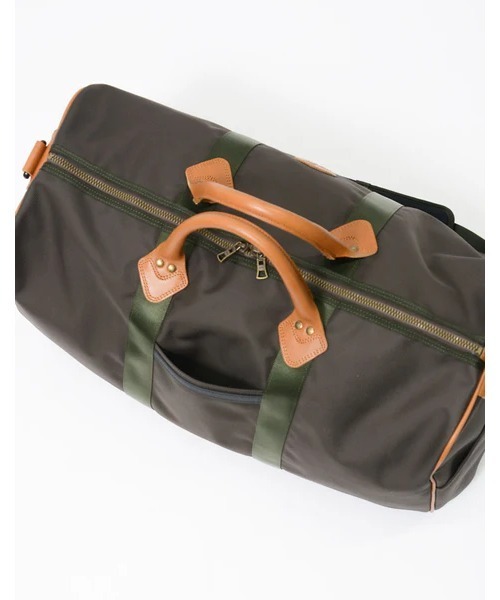 master-piece（マスターピース）の「rajabrooke × master-piece 2WAYボストンバッグ No.608300-rb（ボストンバッグ・メンズ・ネイビー/チョコ・FREE）」の5枚目の写真