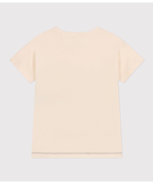 PETIT BATEAU(プチバトー)の「バイカラー半袖Tシャツ(Tシャツ/カットソー・キッズ・ブルー系その他/ホワイト系その他・5YEAR/4YEAR/3YEAR)」の6枚目の写真