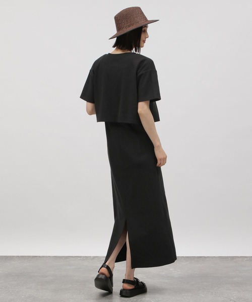 LAKOLE（ラコレ）の「テレコカーデセットワンピース / 112098（ワンピース・レディース・ブラック/レンガ/イエロー系その他・SMALL/MEDIUM）」の6枚目の写真