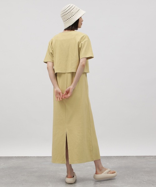 LAKOLE（ラコレ）の「テレコカーデセットワンピース / 112098（ワンピース・レディース・ブラック/レンガ/イエロー系その他・SMALL/MEDIUM）」の8枚目の写真