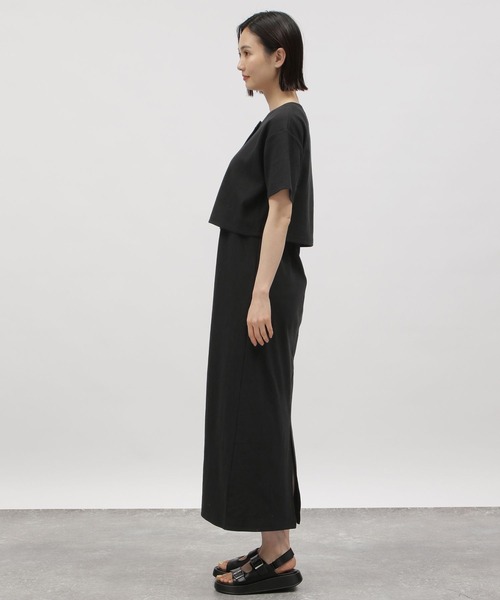 LAKOLE（ラコレ）の「テレコカーデセットワンピース / 112098（ワンピース・レディース・ブラック/レンガ/イエロー系その他・SMALL/MEDIUM）」の12枚目の写真