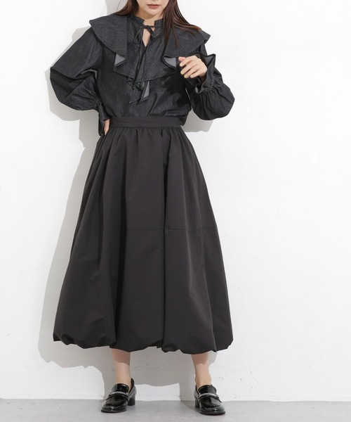 バルーンスカート（スカート）｜NANO universe（ナノユニバース）の