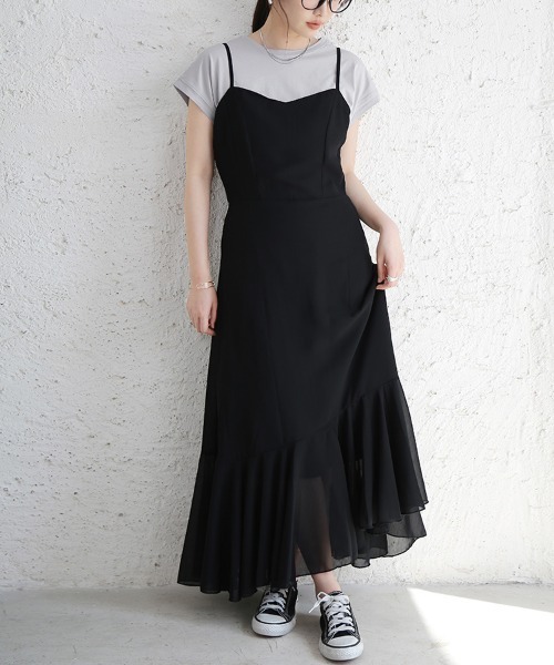 Doux Belle(ドゥーベル)の「コットン半袖シンプルTシャツ(Tシャツ/カットソー・レディース・ライトグリーン/グレー系その他/グレイッシュベージュ/ブラック/オフホワイト・MEDIUM)」の13枚目の写真